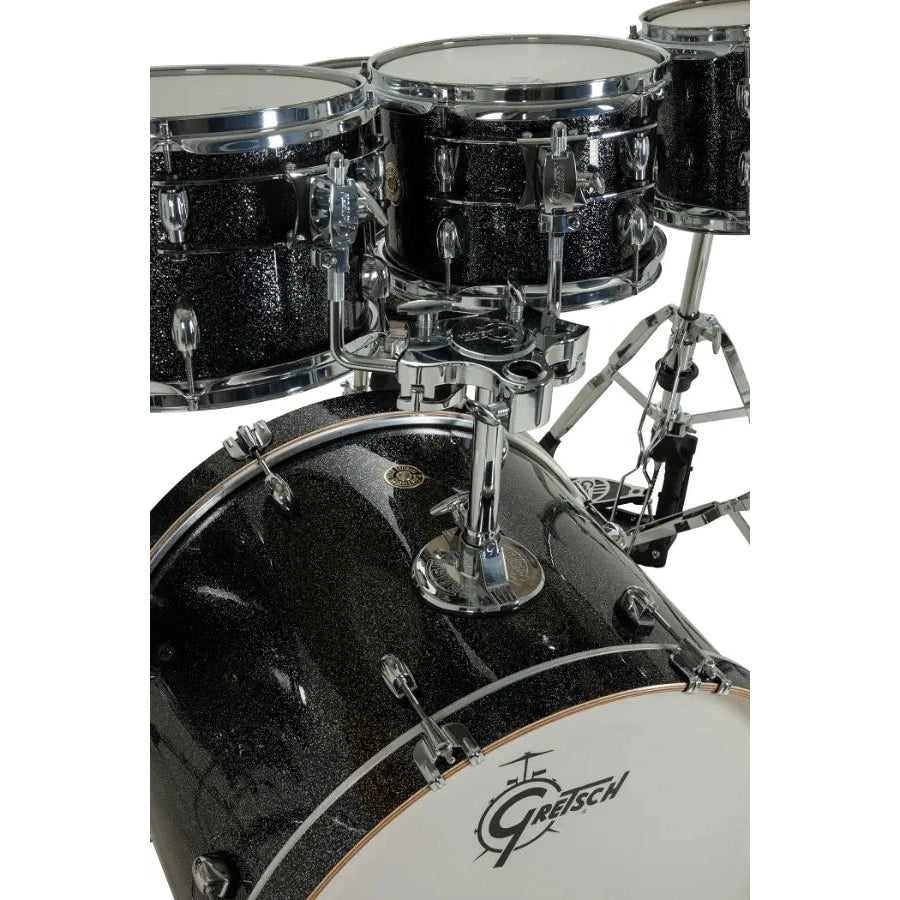 Gretsch Catalina Maple CM2 7pc Drum Set 22/8/10/12/14/16/14 Black Stardust