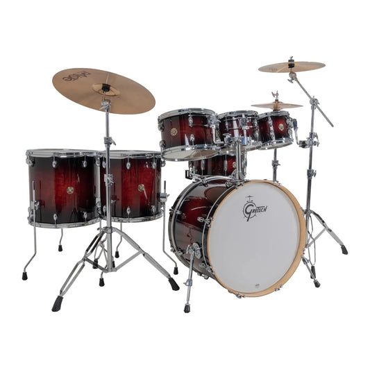 Gretsch Catalina Maple CM2 7pc Drum Set 22/8/10/12/14/16/14 Deep Cherry Burst