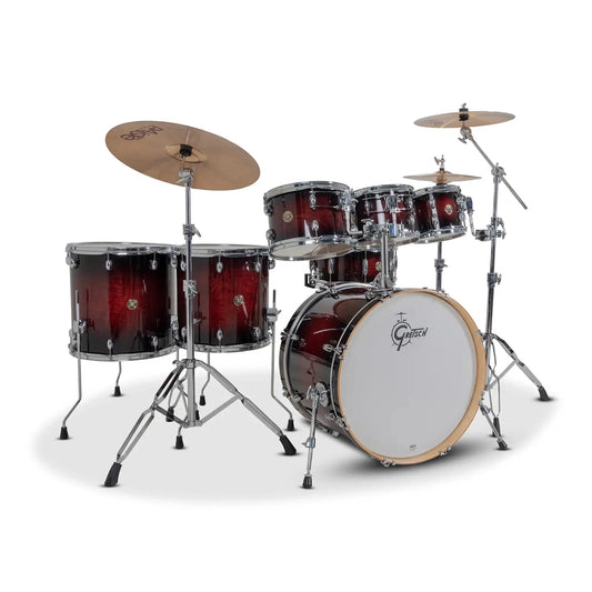 Gretsch Catalina Maple CM2 7pc Drum Set 22/8/10/12/14/16/14 Deep Cherry Burst