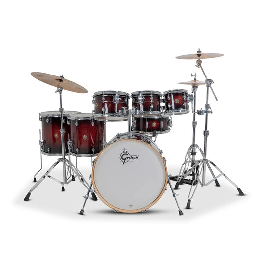Gretsch Catalina Maple CM2 7pc Drum Set 22/8/10/12/14/16/14 Deep Cherry Burst