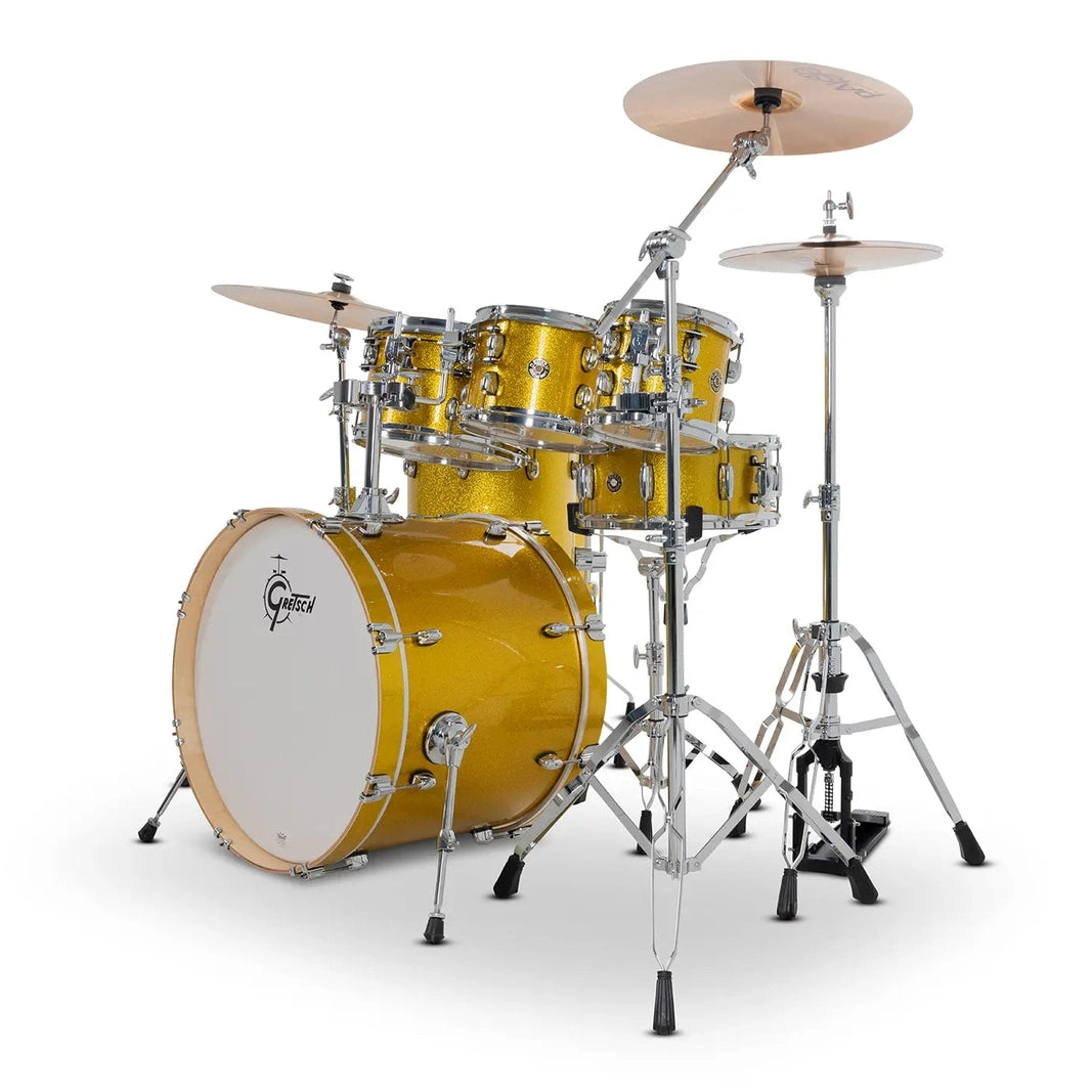 Gretsch Catalina Maple CM2 7pc Drum Set 22/8/10/12/14/16/14 Lemon Sparkle