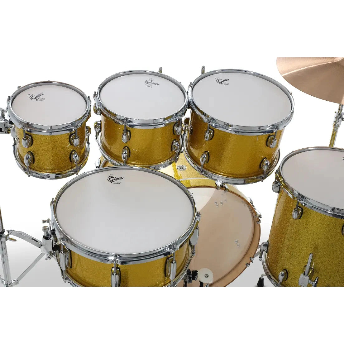 Gretsch Catalina Maple CM2 7pc Drum Set 22/8/10/12/14/16/14 Lemon Sparkle