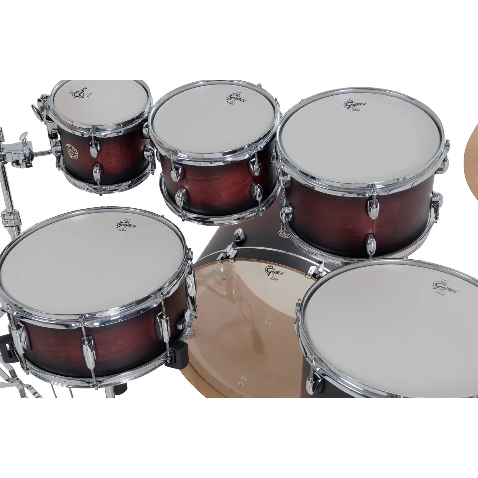 Gretsch Catalina Maple CM2 7pc Drum Set 22/8/10/12/14/16/14 Satin Deep Cherry Burst