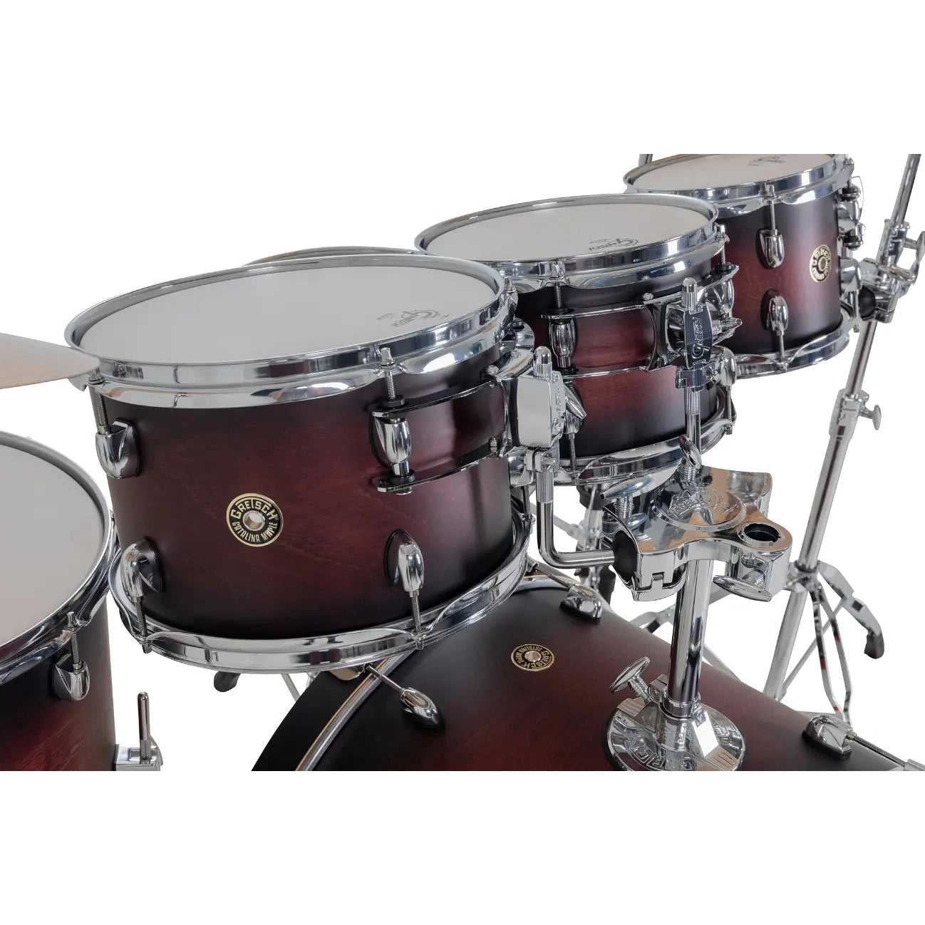 Gretsch Catalina Maple CM2 7pc Drum Set 22/8/10/12/14/16/14 Satin Deep Cherry Burst