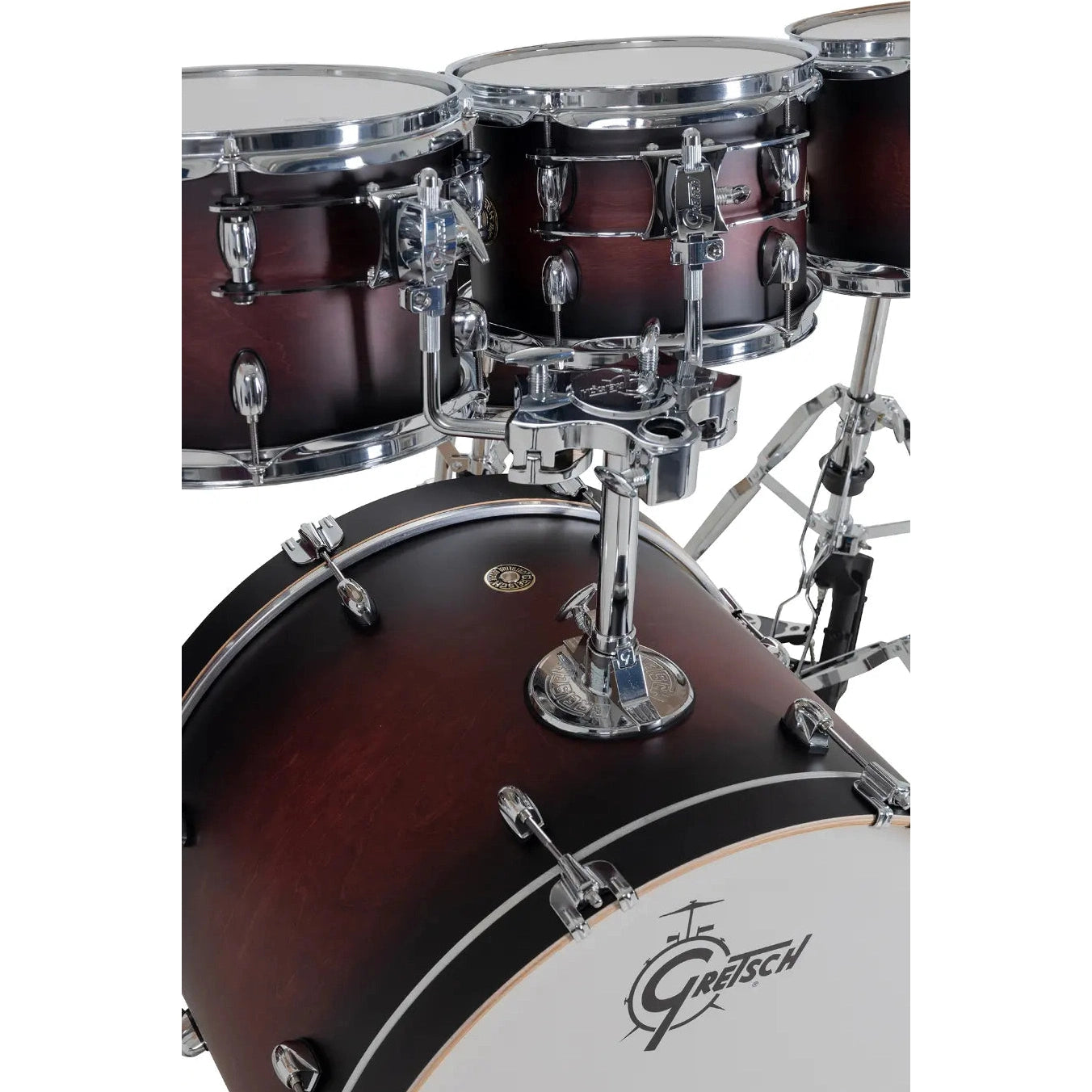 Gretsch Catalina Maple CM2 7pc Drum Set 22/8/10/12/14/16/14 Satin Deep Cherry Burst