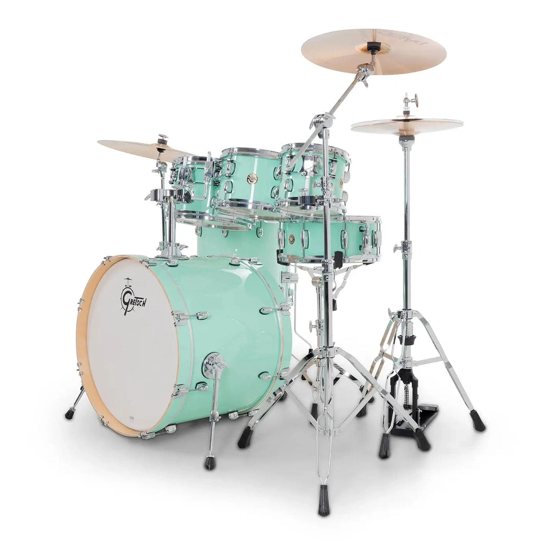 Gretsch Catalina Maple CM2 7pc Drum Set 22/8/10/12/14/16/14 Seafoam Green