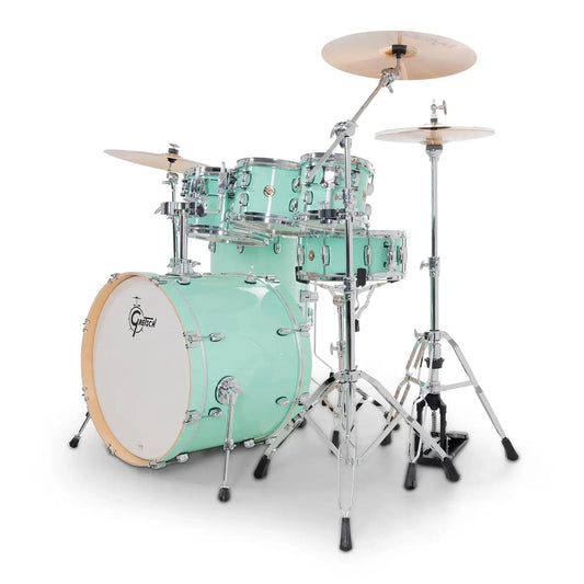 Gretsch Catalina Maple CM2 7pc Drum Set 22/8/10/12/14/16/14 Seafoam Green
