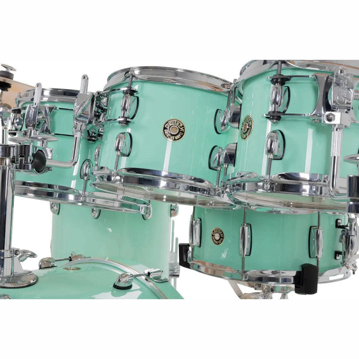 Gretsch Catalina Maple CM2 7pc Drum Set 22/8/10/12/14/16/14 Seafoam Green