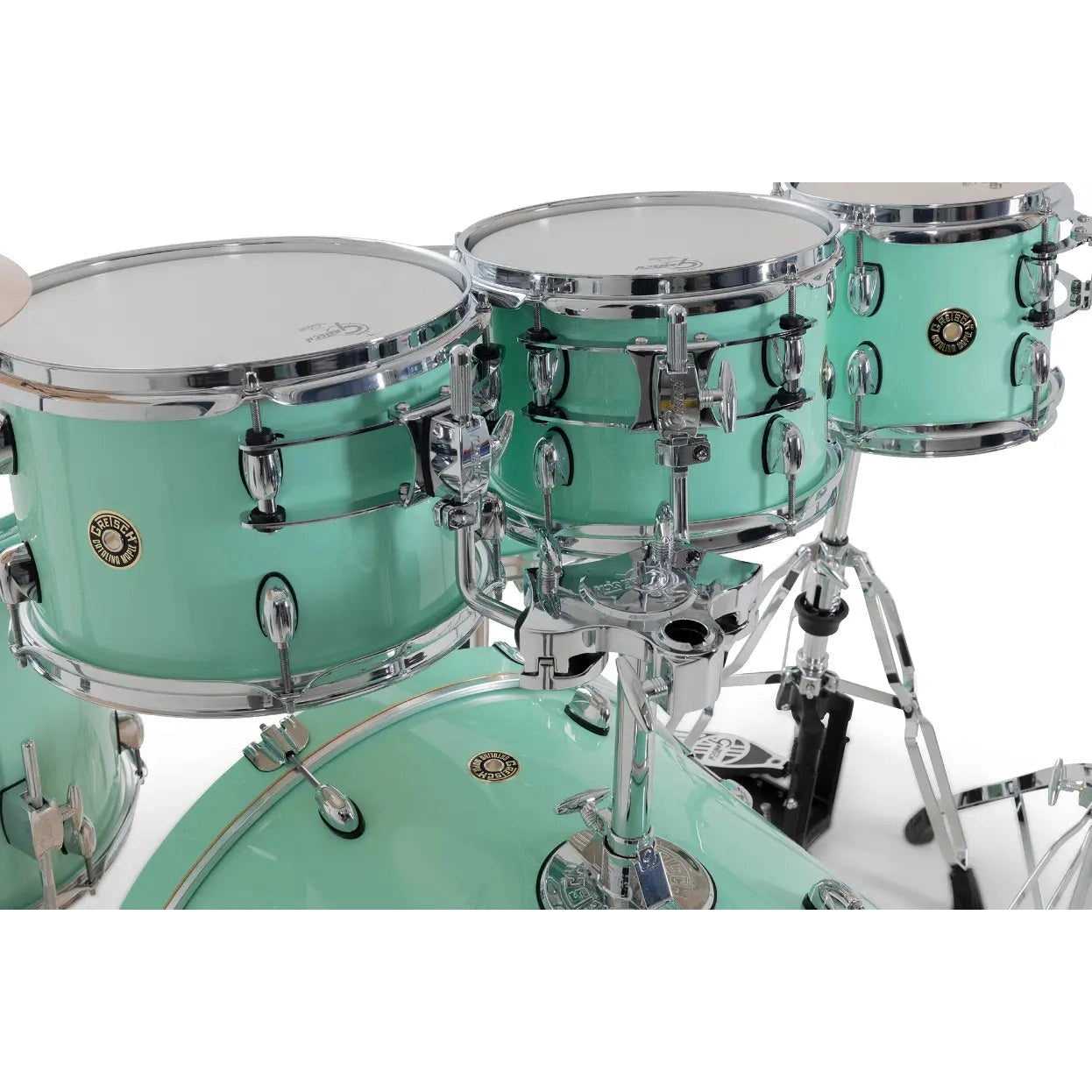 Gretsch Catalina Maple CM2 7pc Drum Set 22/8/10/12/14/16/14 Seafoam Green