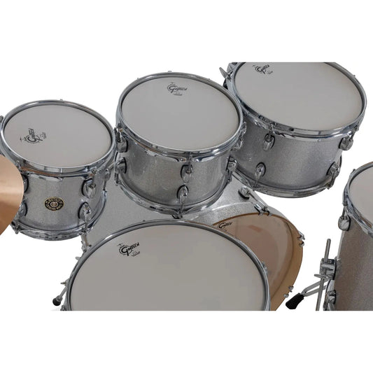 Gretsch Catalina Maple CM2 7pc Drum Set 22/8/10/12/14/16/14 Silver Sparkle