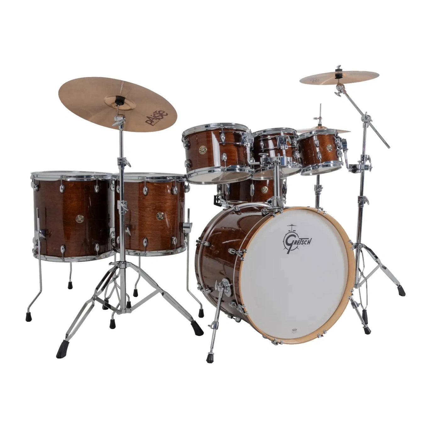 Gretsch Catalina Maple CM2 7pc Drum Set 22/8/10/12/14/16/14 Walnut Glaze