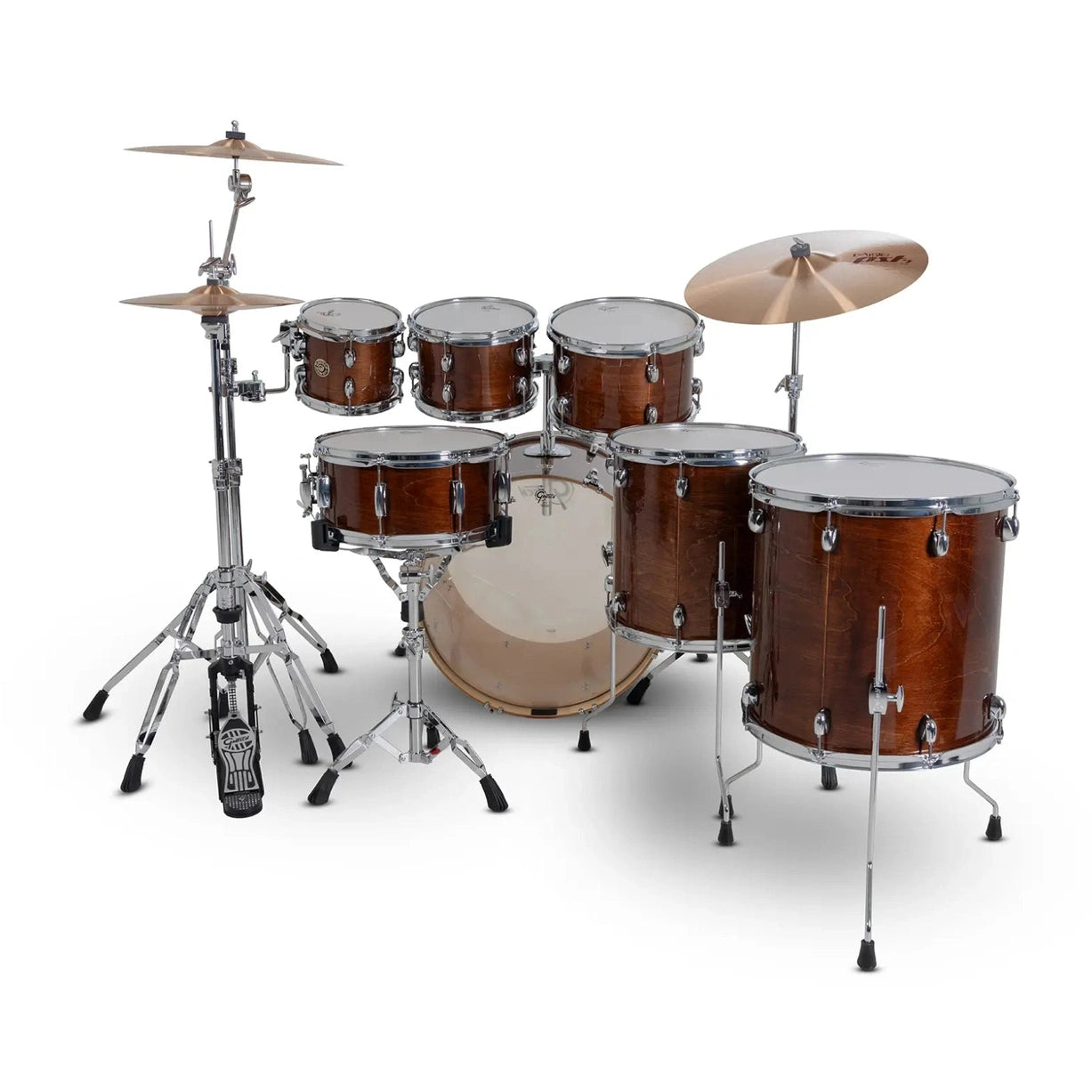Gretsch Catalina Maple CM2 7pc Drum Set 22/8/10/12/14/16/14 Walnut Glaze