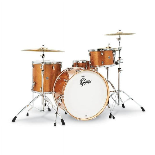 Gretsch Catalina Club 4pc Drum Set 24/13/16/14 Bronze Sparkle - Drum Center Of Portsmouth