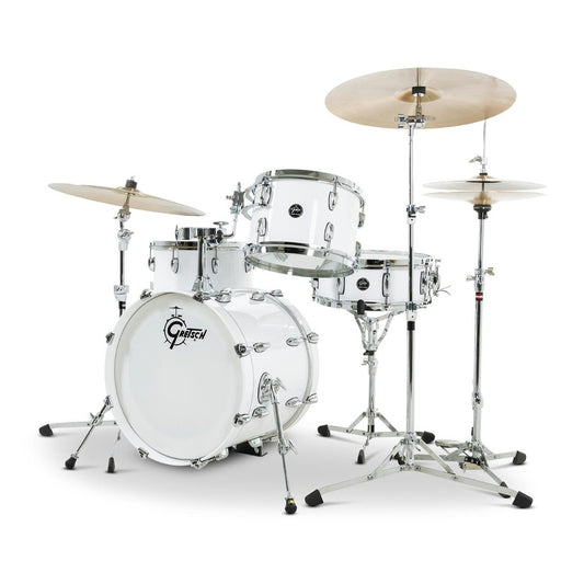 Gretsch Renown 4pc Drum Set Piano White 18/12/14/14 - Drum Center Of Portsmouth