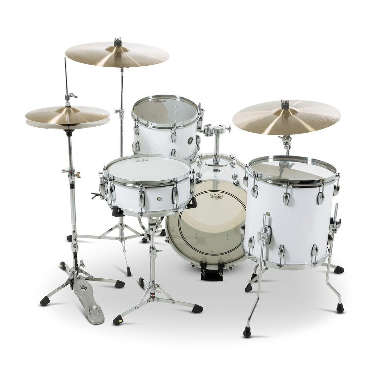 Gretsch Renown 4pc Drum Set Piano White 18/12/14/14 - Drum Center Of Portsmouth