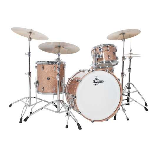 Gretsch Renown 4pc Drum Set Champagne Sparkle 24/13/16/14 - Drum Center Of Portsmouth