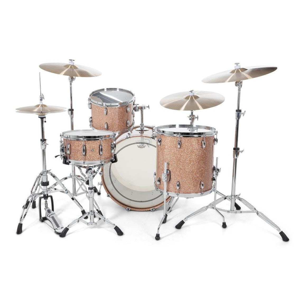 Gretsch Renown 4pc Drum Set Champagne Sparkle 24/13/16/14 - Drum Center Of Portsmouth