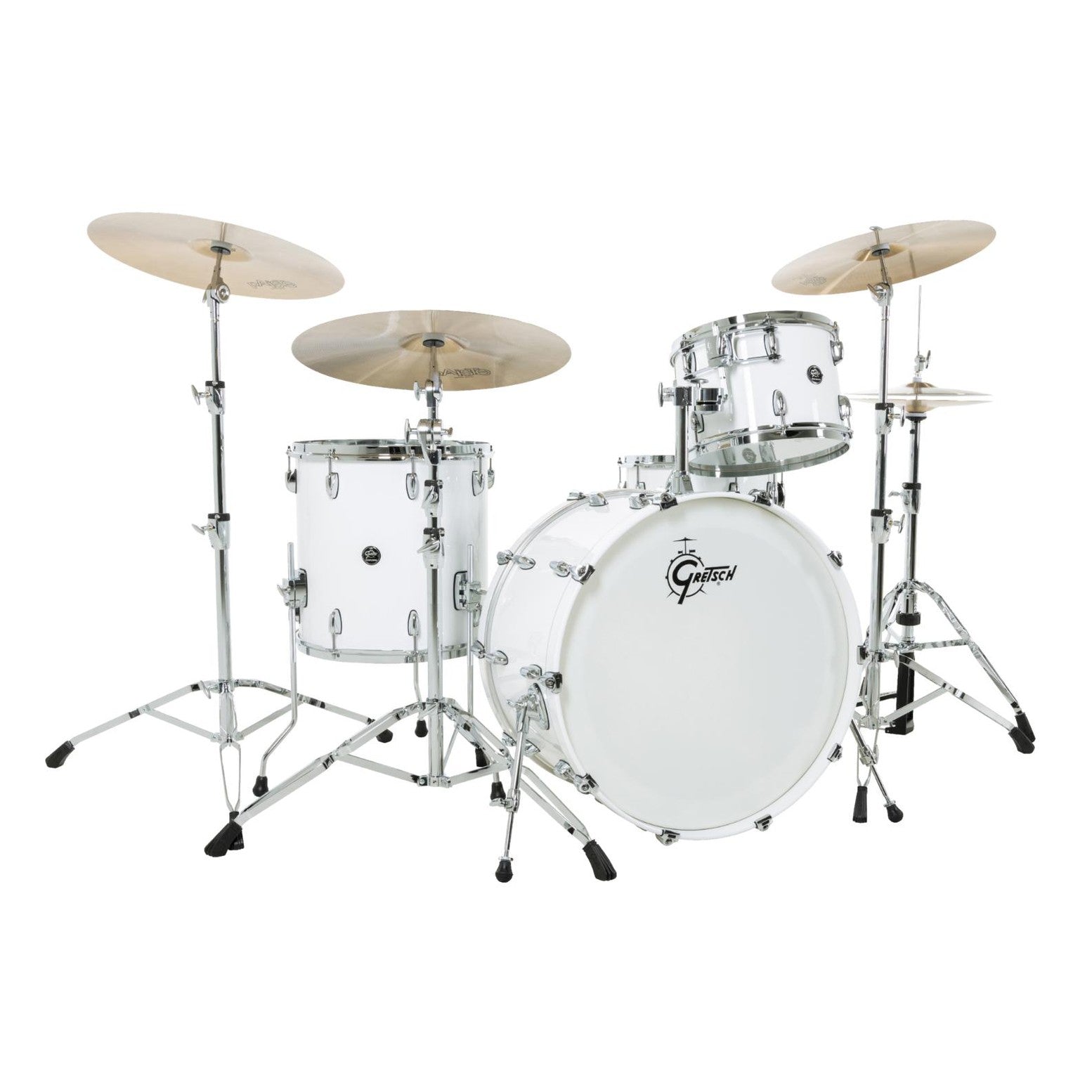 Gretsch Renown 4pc Drum Set Piano White 24/13/16/14 - Drum Center Of Portsmouth