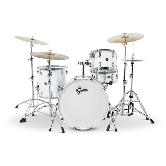 Gretsch Renown 4pc Drum Set Piano White 24/13/16/14 - Drum Center Of Portsmouth