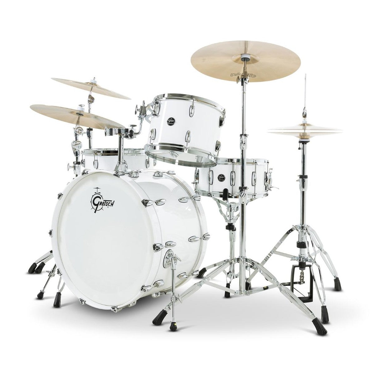 Gretsch Renown 4pc Drum Set Piano White 24/13/16/14 - Drum Center Of Portsmouth