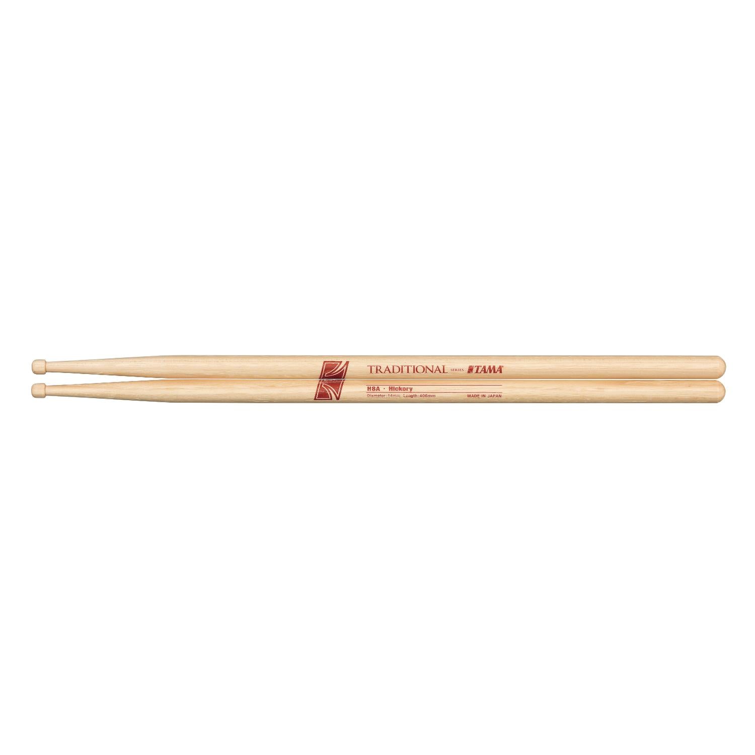 Tama Traditional Series Hickory Drum Sticks 8A - Drum Center of Portsmouth
