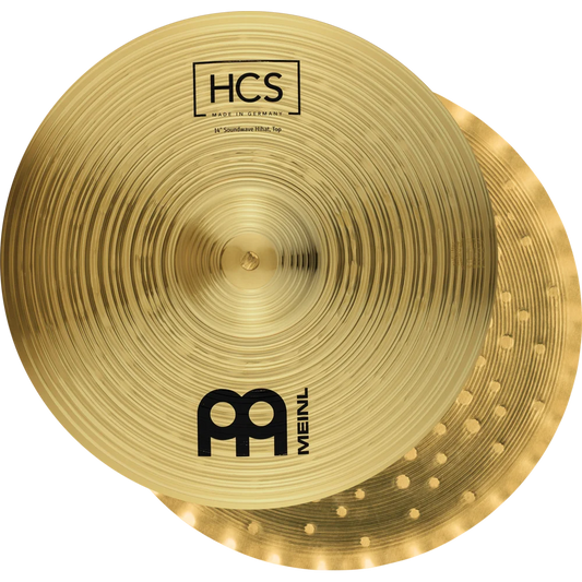 Meinl HCS Soundwave Hi Hat Cymbals 14" - Drum Center Of Portsmouth