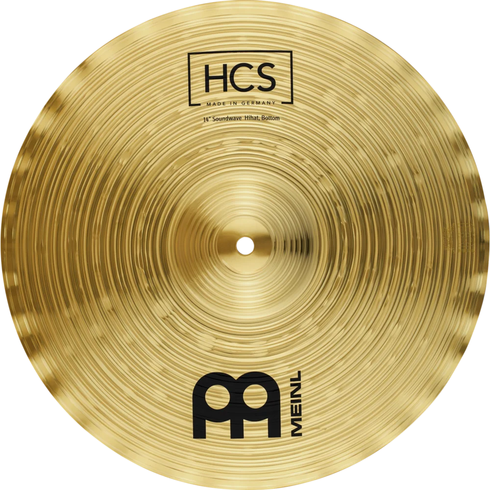 Meinl HCS Soundwave Hi Hat Cymbals 14" - Drum Center Of Portsmouth