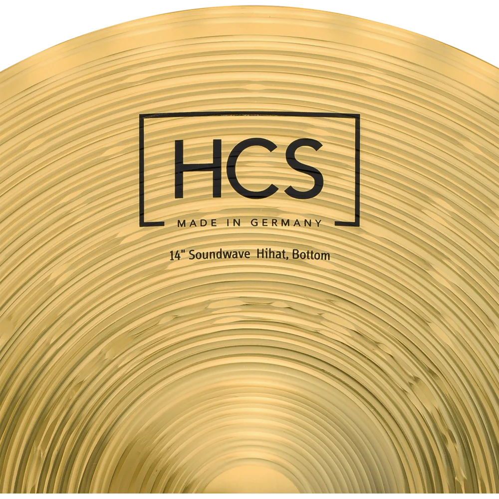 Meinl HCS Soundwave Hi Hat Cymbals 14" - Drum Center Of Portsmouth