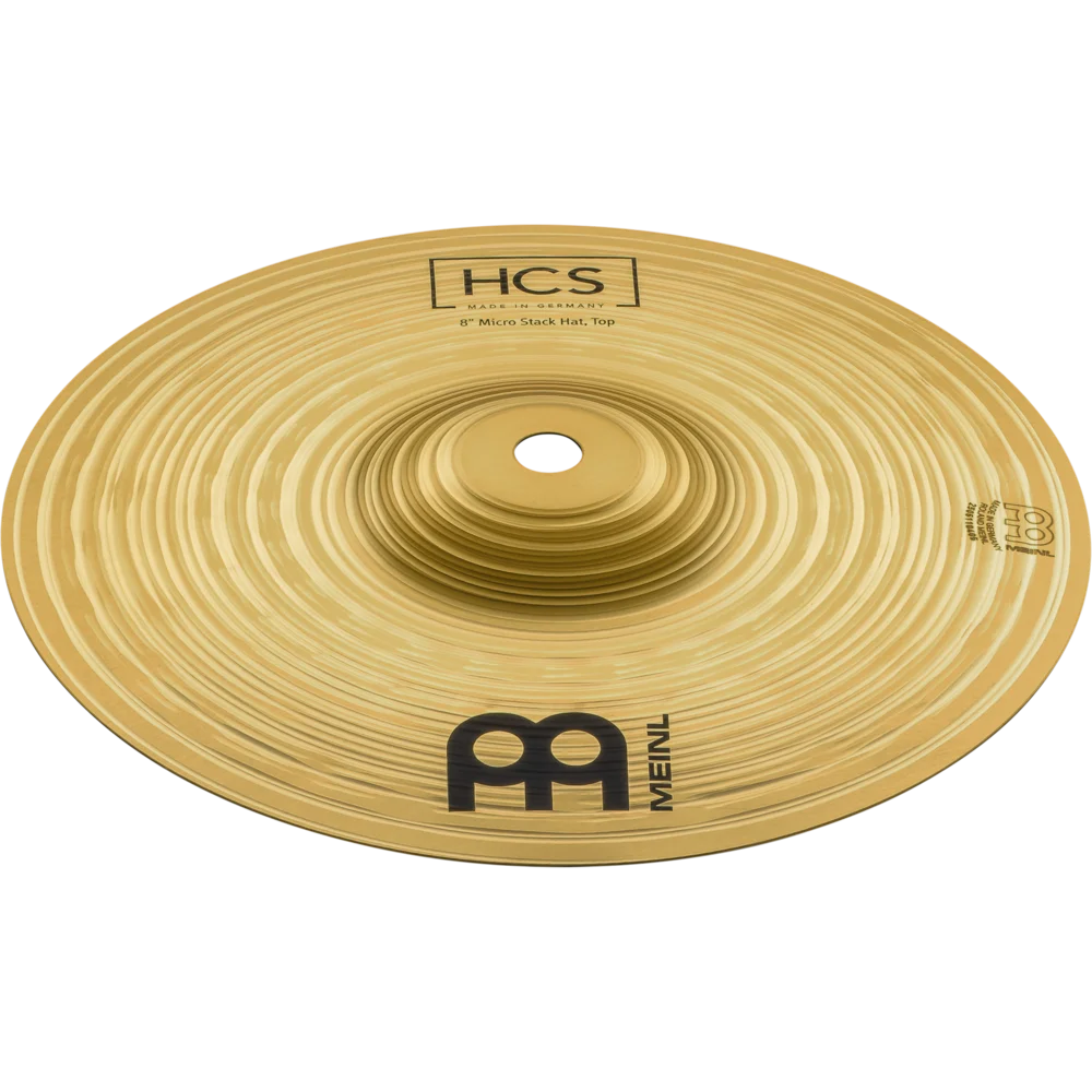 Meinl HCS Micro Stack Hi Hat Cymbals 8" - Drum Center Of Portsmouth