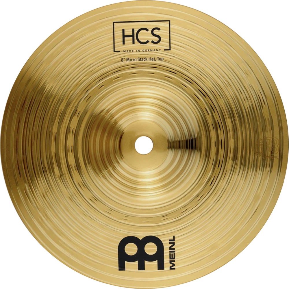 Meinl HCS Micro Stack Hi Hat Cymbals 8" - Drum Center Of Portsmouth