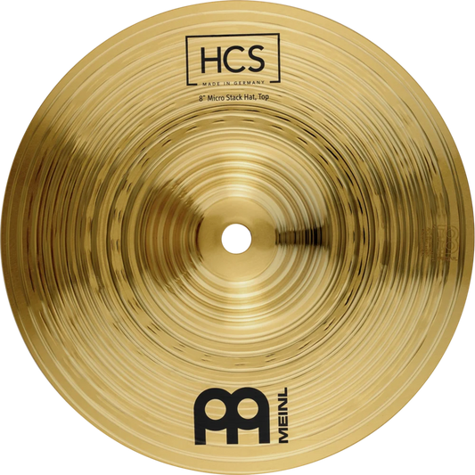 Meinl HCS Micro Stack Hi Hat Cymbals 8" - Drum Center Of Portsmouth