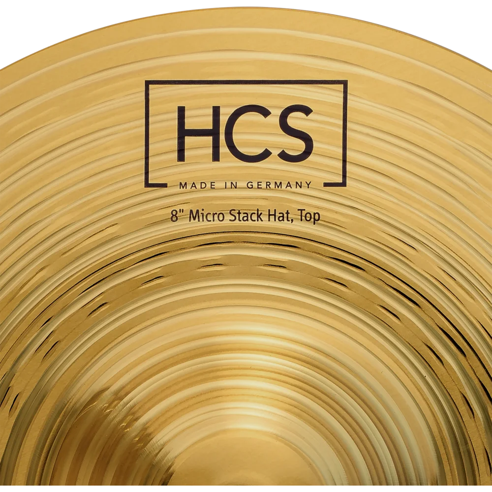 Meinl HCS Micro Stack Hi Hat Cymbals 8" - Drum Center Of Portsmouth