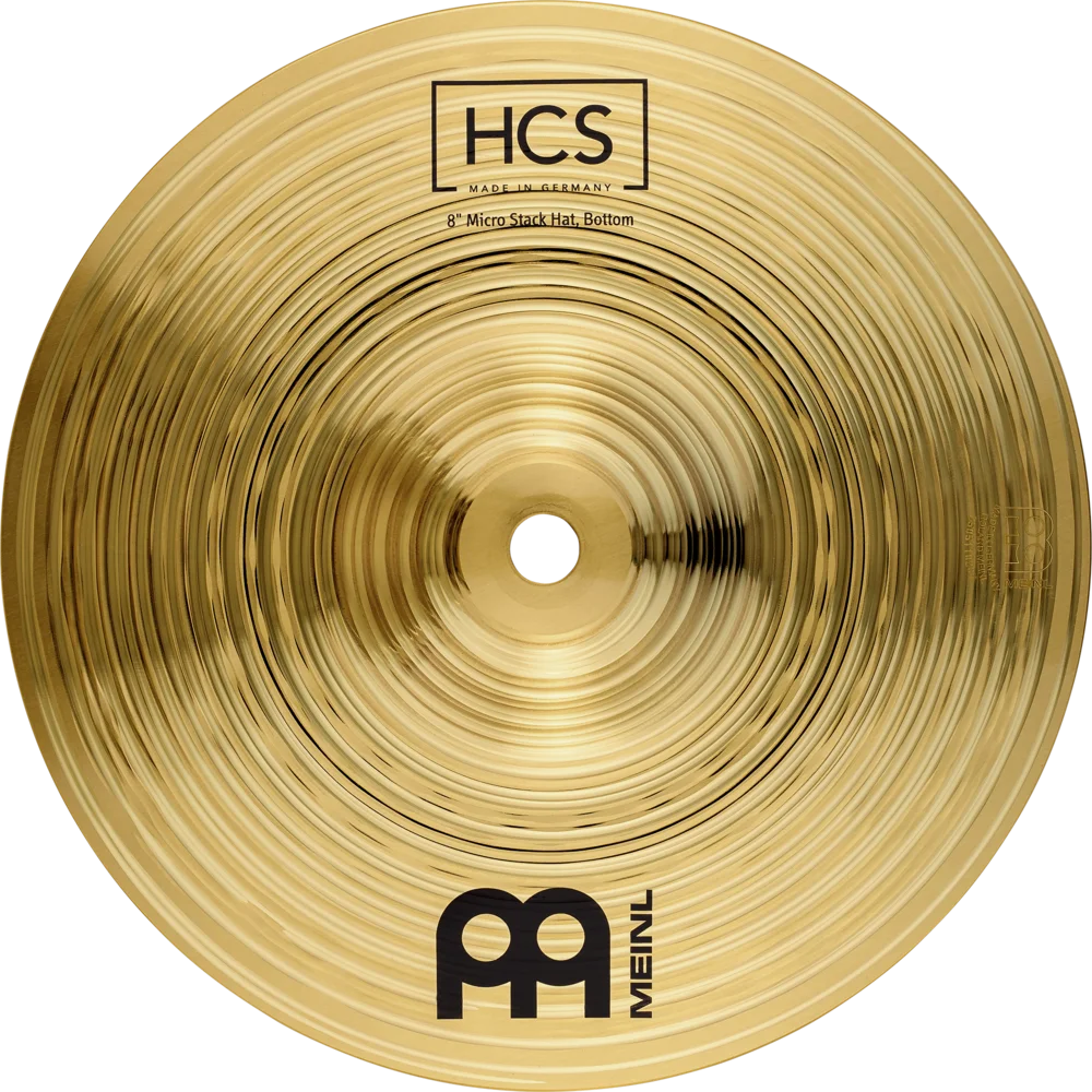 Meinl HCS Micro Stack Hi Hat Cymbals 8