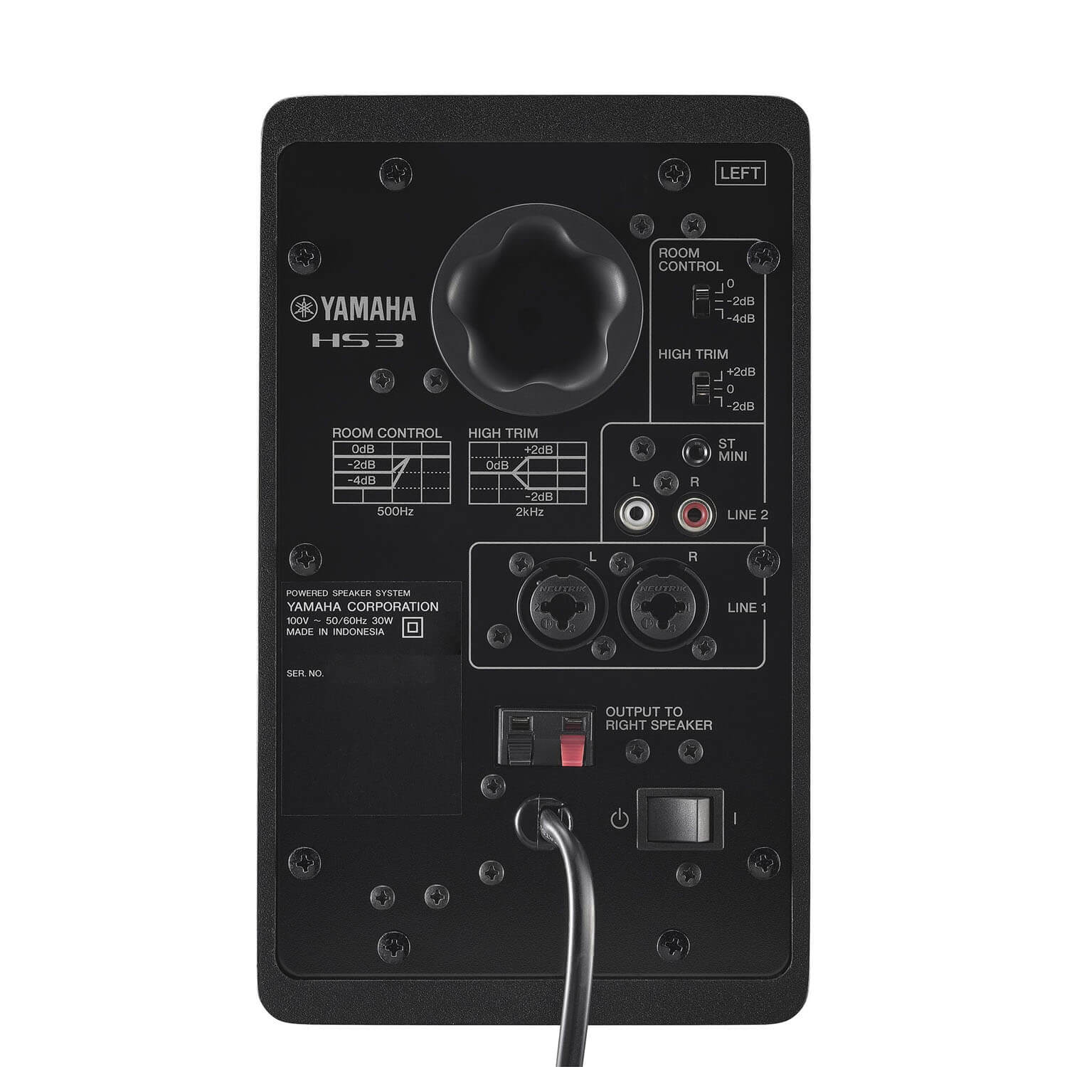 Yamaha HS3 B Powered Studio Monitors 3.5" Black (Pair)