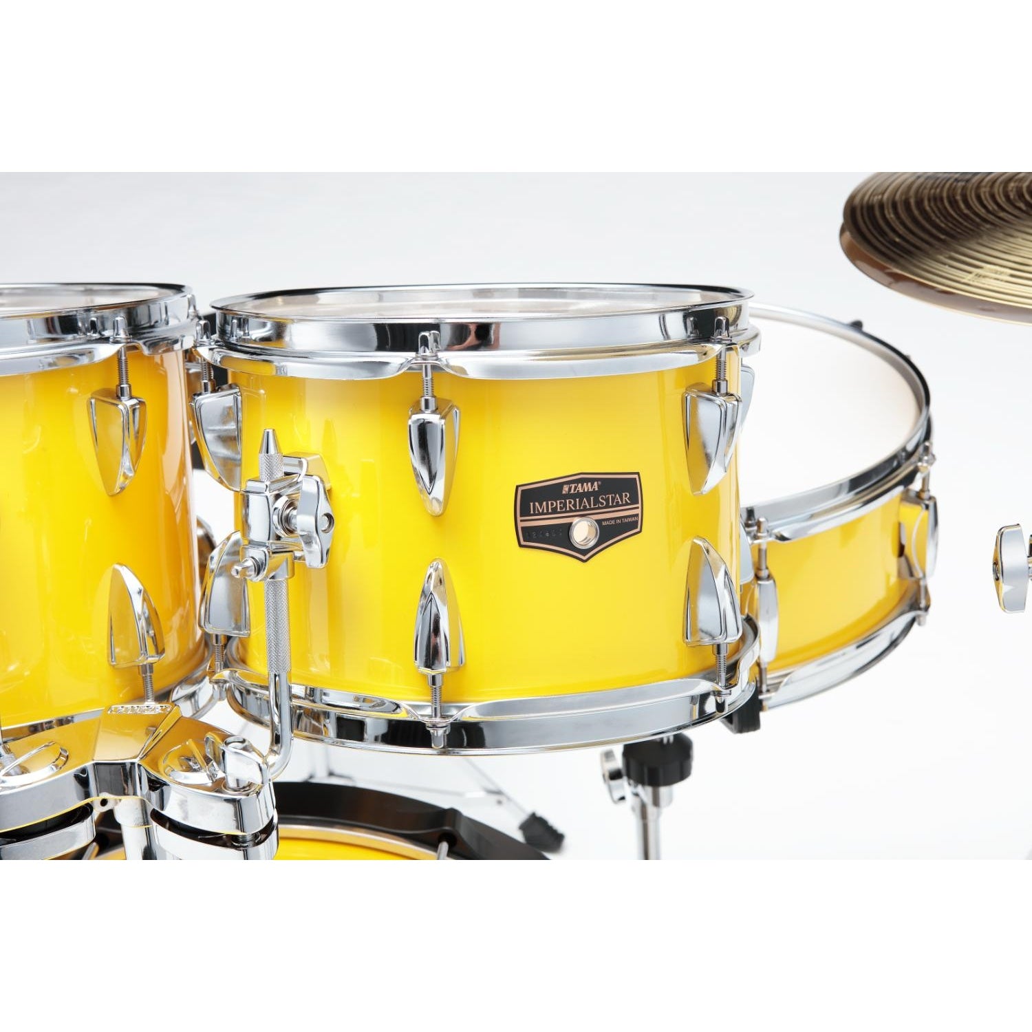 Tama Imperialstar 5pc Complete Drum Set w/20BD Electric Yellow
