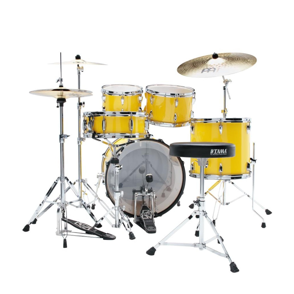 Tama Imperialstar 5pc Complete Drum Set w/20BD Electric Yellow