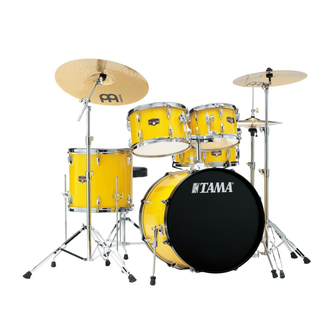 Tama Imperialstar 5pc Complete Drum Set w/20BD Electric Yellow