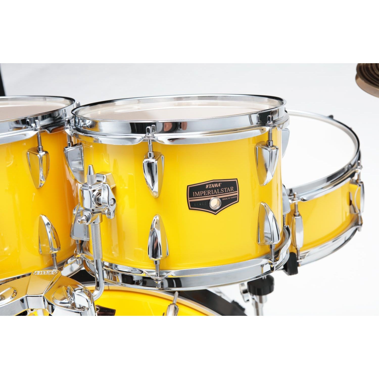 Tama Imperialstar 5pc Complete Drum Set w/22BD Electric Yellow