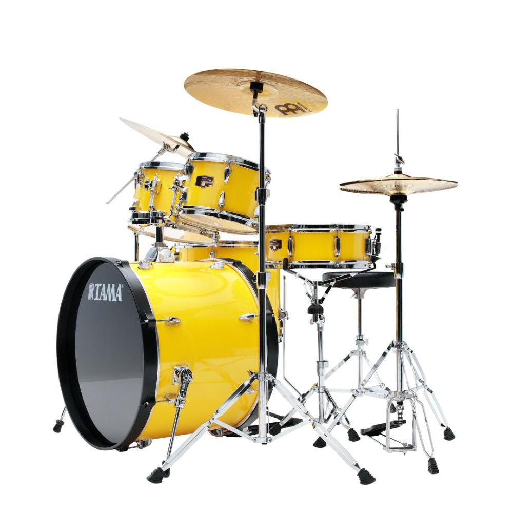 Tama Imperialstar 5pc Complete Drum Set w/22BD Electric Yellow