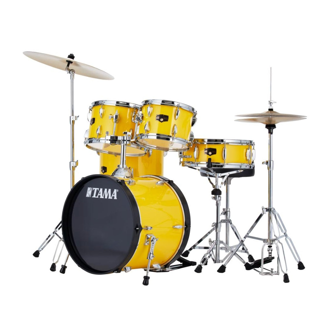 Tama Imperialstar 5pc Complete Drum Set w/18BD Electric Yellow