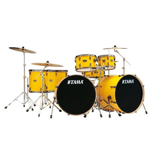 Tama Imperialstar 7pc Complete Double Bass Drum Set Electric Yellow - Drum Center of Portsmouth