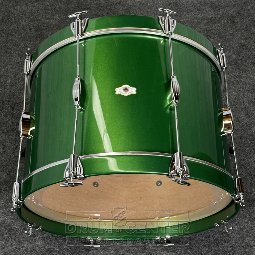 George Way Tuxedo Studio 3pc Drum Set 22/13/16 Elbaite Metallic Green - Drum Center Of Portsmouth