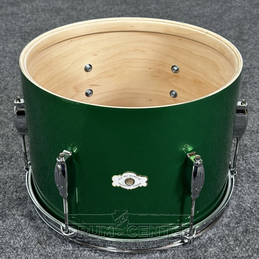 George Way Tuxedo Studio 3pc Drum Set 22/13/16 Elbaite Metallic Green - Drum Center Of Portsmouth