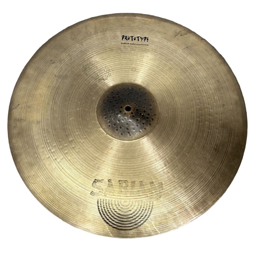 Used Sabian Prototype Vault HH Ride Cymbal 21" - Very Good - Drum Center Of Portsmouth