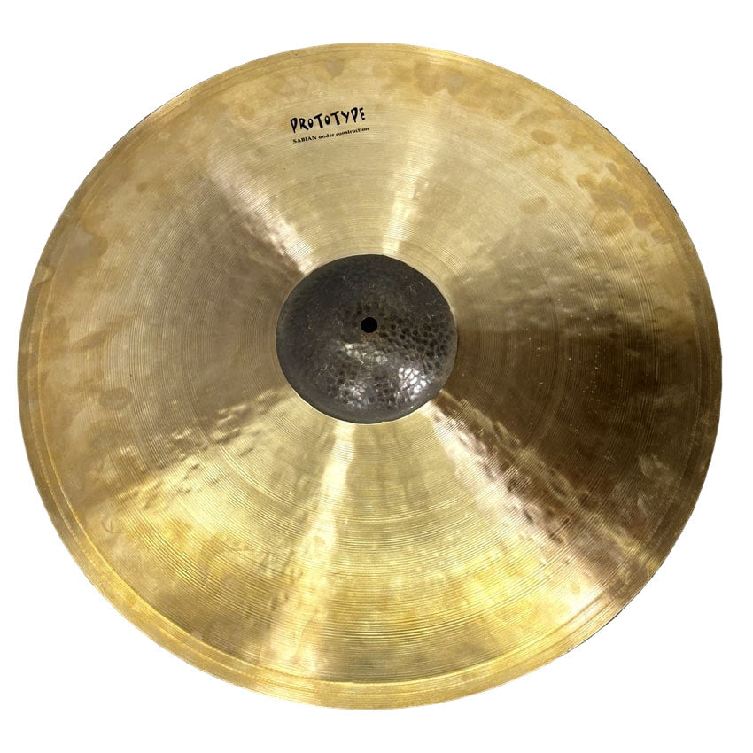 Used Sabian Prototype HH Ride Cymbal 22" - Very Good - Drum Center Of Portsmouth
