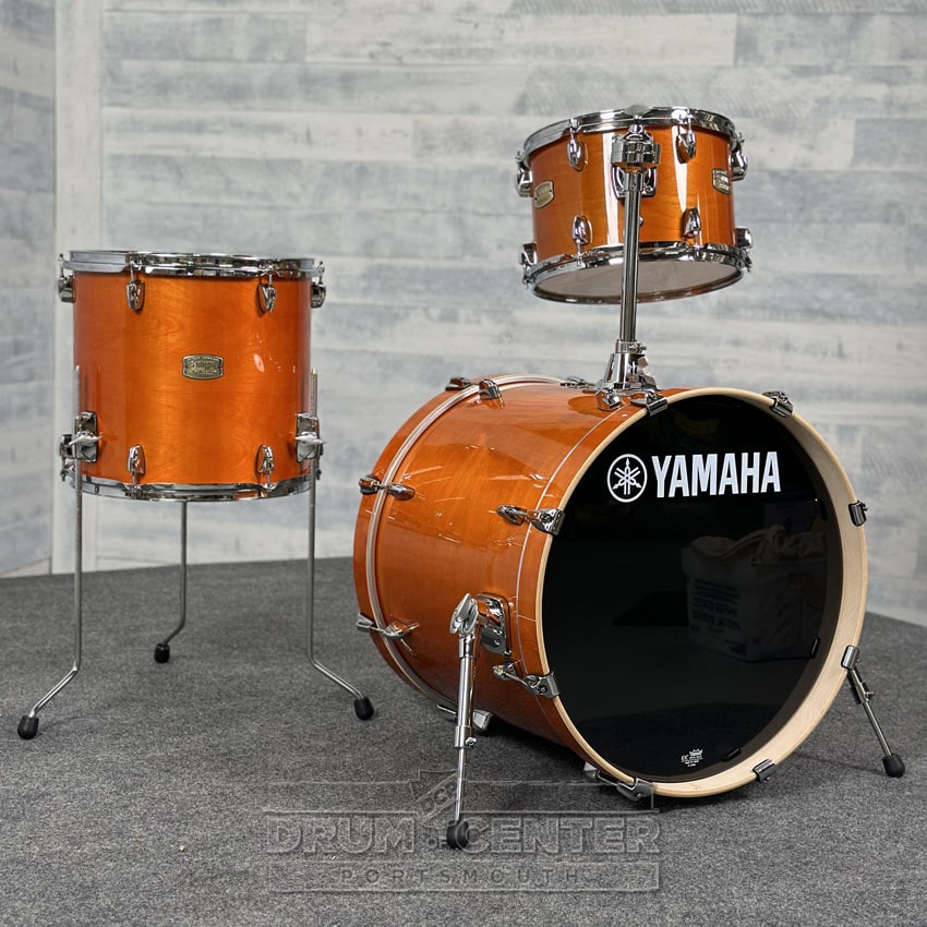Yamaha Stage Custom Birch 3pc Drum Set 20/12/14 Honey Amber - Drum Center Of Portsmouth