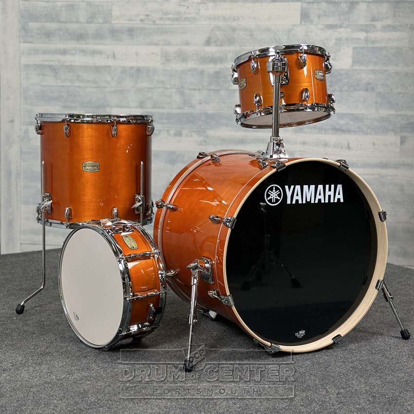 Yamaha Stage Custom Birch 4pc Drum Set 22/12/16/14 Honey Amber - Drum Center Of Portsmouth