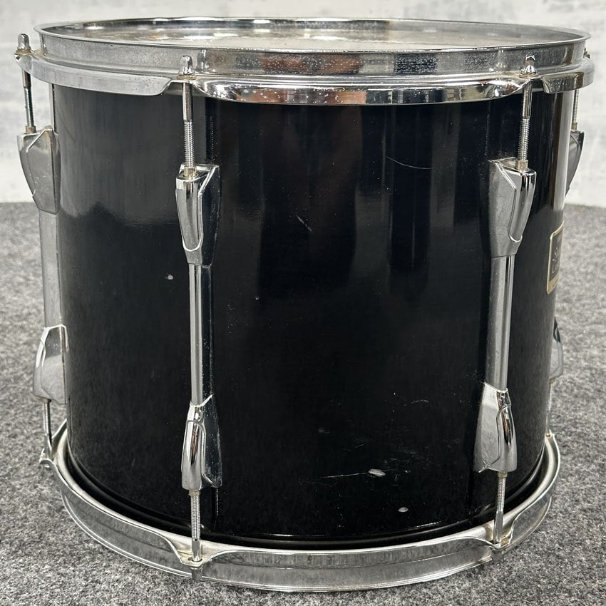 Used Yamaha Stage Custom 5pc Drum Set Transparent Black w/ Mount - Fair - Drum Center Of Portsmouth