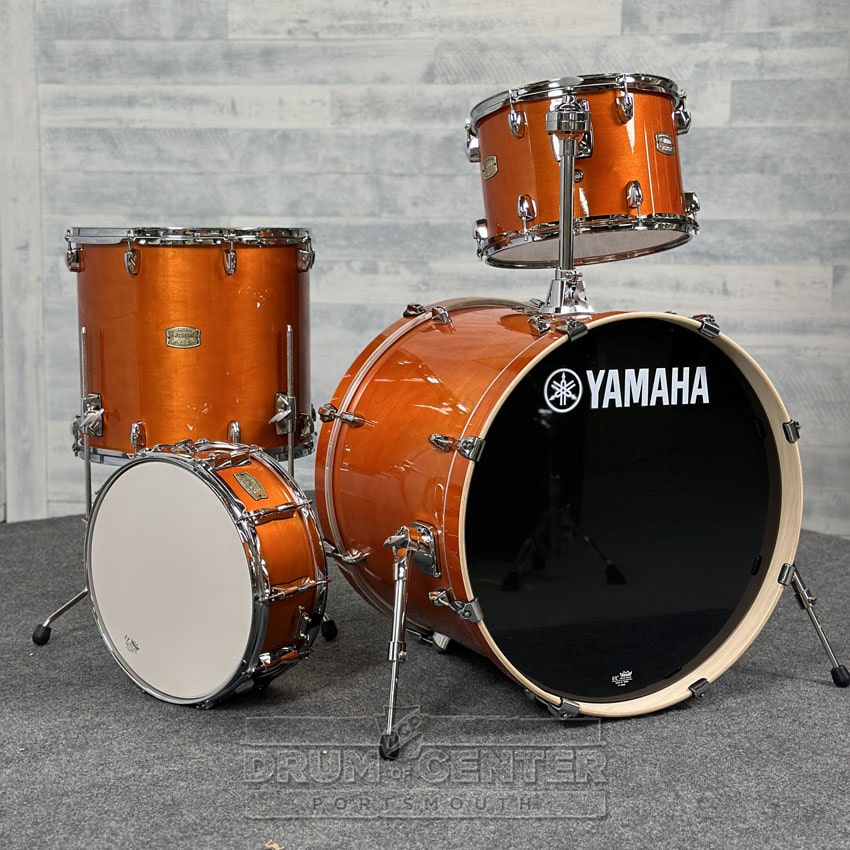 Yamaha Stage Custom Birch 4pc Drum Set 22/13/16/14 Honey Amber - Drum Center Of Portsmouth