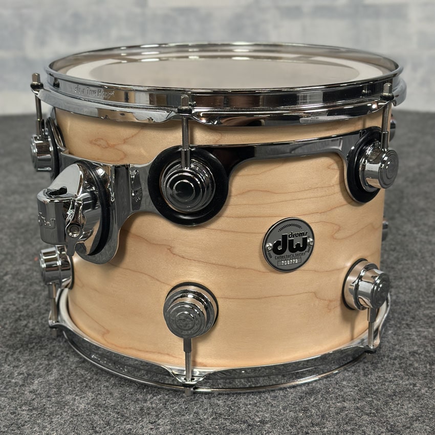 Used DW Collectors SSC Maple 4pc Drum Set Satin Natural - Excellent - Drum Center Of Portsmouth